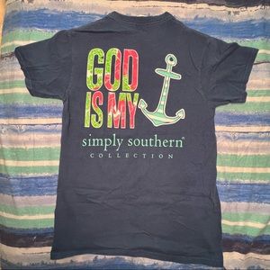 Simply Southern Collection Short Sleeve Tee Size Medium